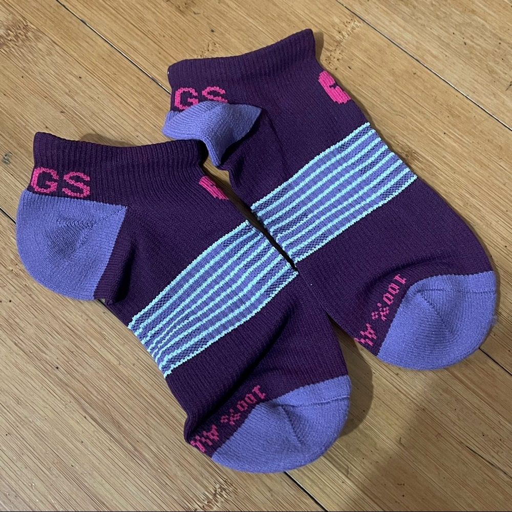 FIGS Deep Purple Ankle Socks